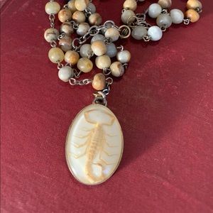 Vintage Rosary with Scorpion pendant